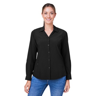 CORE365™ Women's Ultra UVP® Long Sleeve Marina Shirt