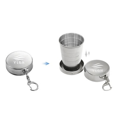 2.5 OZ Metal Collapsible Cup