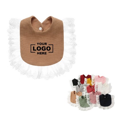 Ruffled Baby Bibs for Girls