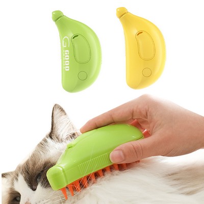 One-Touch Spray Pet Massage Comb