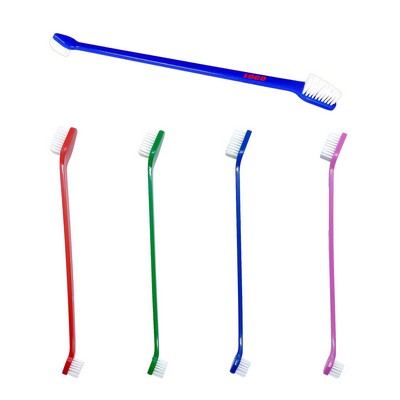 Pet Toothbrush Dual Head
