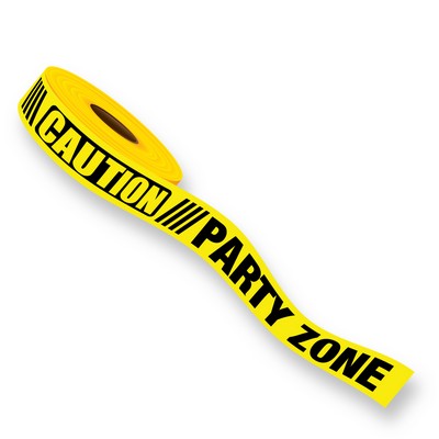 Party Zone Tape 3"x300' roll