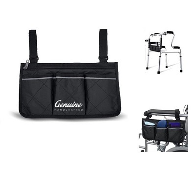 Wheelchair Armrest Side Bag