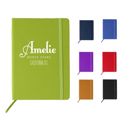 A6 Hardcover Notebook with Elastic Band