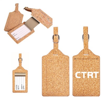 Heart-Shaped PU Luggage Tags