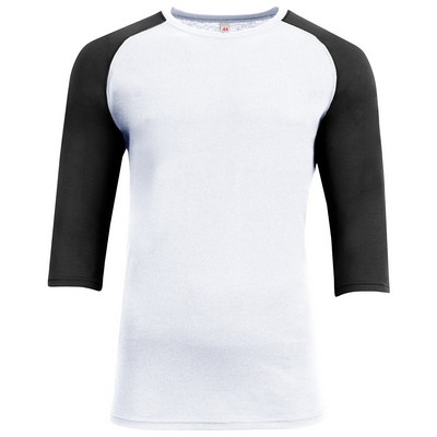 Softek 3/4 Sleeve Raglan