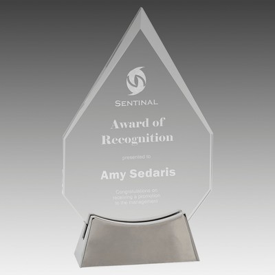 Diamond Platinum Glass with Full Metal Base