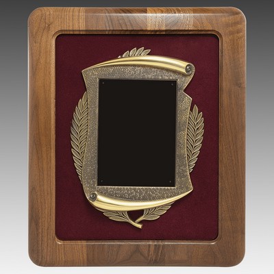 American Walnut Frame with Velour Back