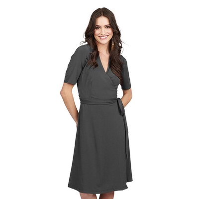 Edwards Garment - Point Grey - Women's 2-Pocket Wrap Dress