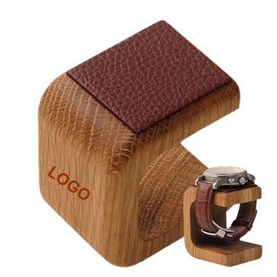 Wood Single Watch Display Stand