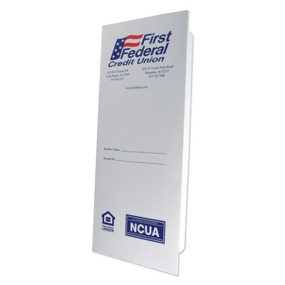 Your Design Custom Print Document Folder with 2 PMS Colors