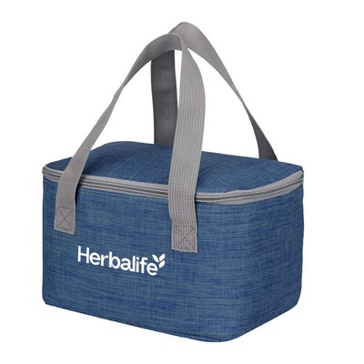 Foldable 6 can lunch bag