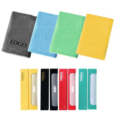 Sports Cotton Towel Lengthened Fitness Gym Sweat-absorbent