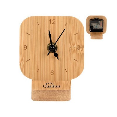Bamboo Desk Clock