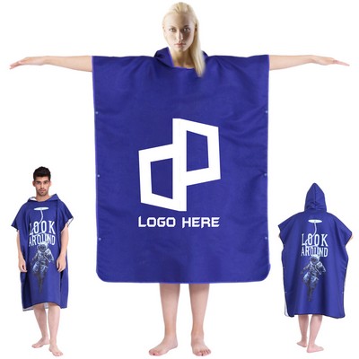 Beach Hooded Robe For Swim