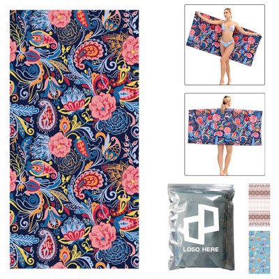 Animal Printed Beach Towel