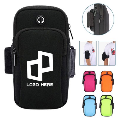 Running Waterproof Arm Bag W/ Earphone Hole