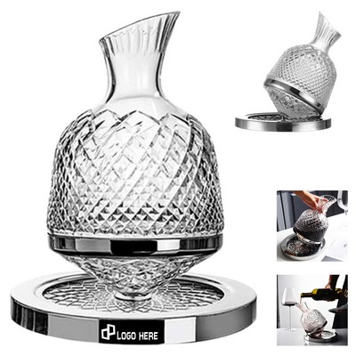 Wine Pourer Decanter W/ Base