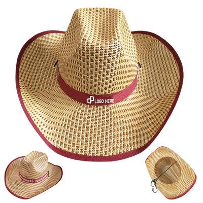 Straw Cowboy Aussie Hat