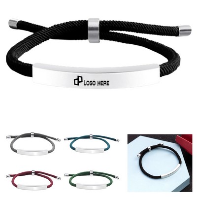 Stainless Steel Adjustable Bracelet