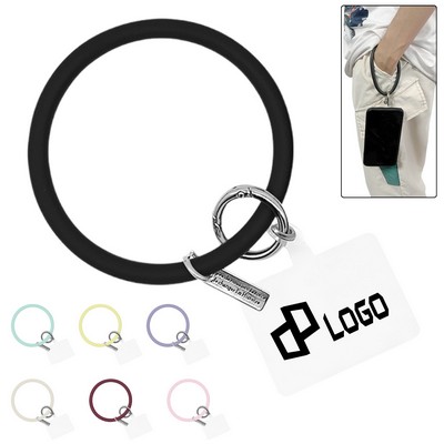 Silicone Keychain Ring