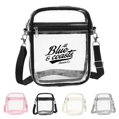 Portable Clear Crossbody Bag