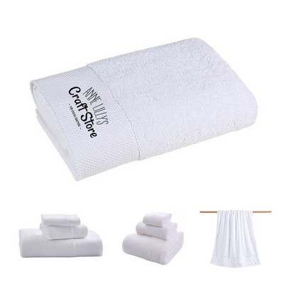 Zero Twist Cotton Bath Towel