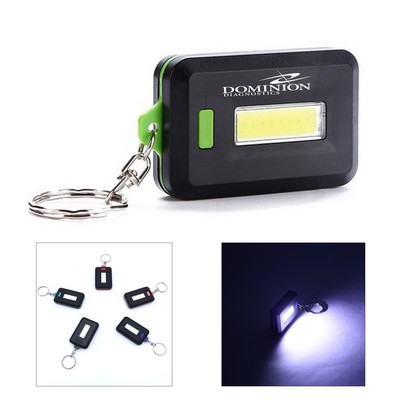 COB LED Flashlight Key Chain