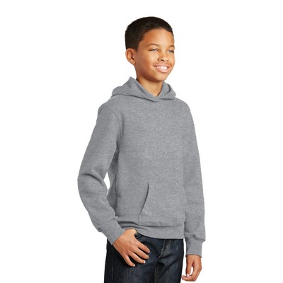 Port & Company Youth Fan Favorite Fleece Pullover Hooded Sweatshirt