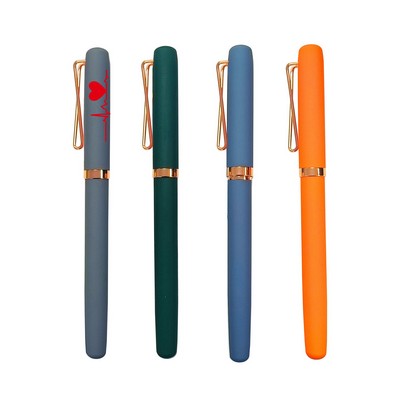 Colorful metal business pen