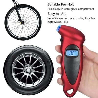 Digital Tire Pressure Gauge with LCD Display