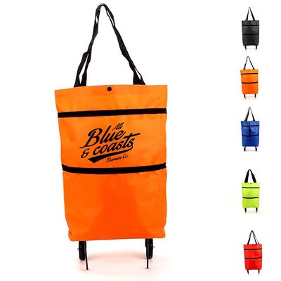 Wheeled Foldable Shopping Bag