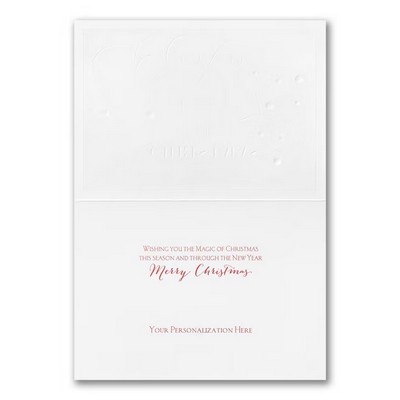 Believe In Christmas Card