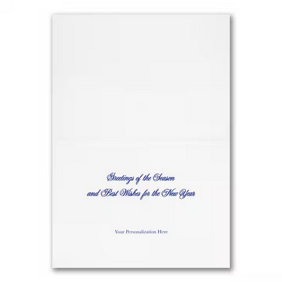 Winter Crystals Holiday Card