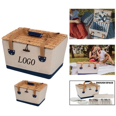Outdoor Picnic Box Storage Set