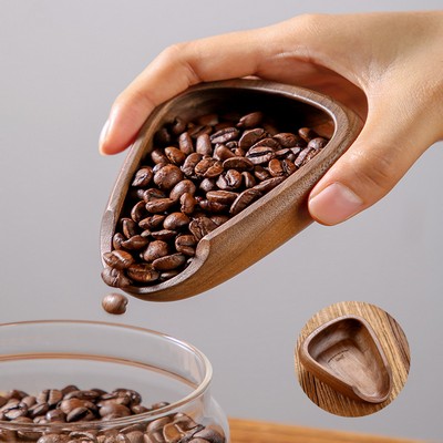 Wooden Coffee Bean Dish
