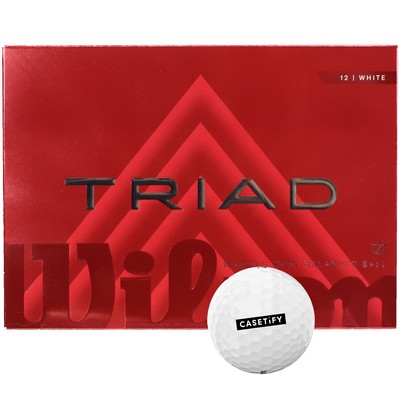 Wilson Triad Golf Balls