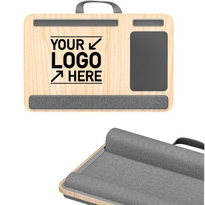 Laptop Home Office Lap Desk w/Cushion