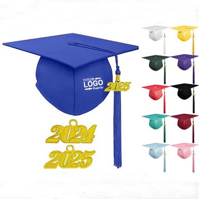Unisex Graduation Cap With 2025 Tassel