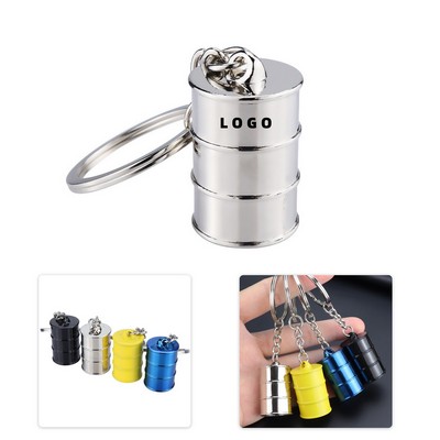 Keychain With Imitation Gasoline Tank