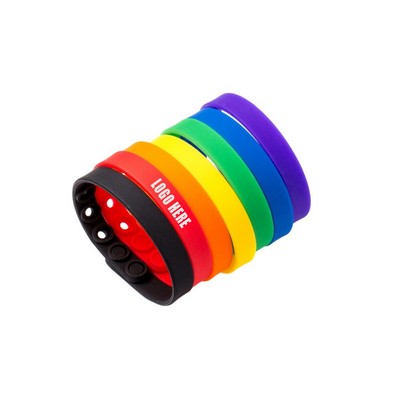 Screen Printed Silicone Bracelet