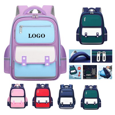 Kids' Ergonomic Oxford Backpack