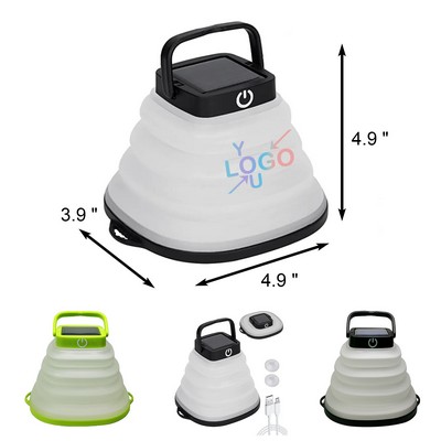 Foldable Solar LED Camp Lantern
