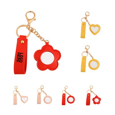 Makeup Mirror Keychain