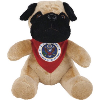 Super Soft Stuffed Animal - Pug "Max"