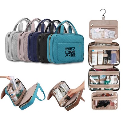 Custom Travel Cosmetic Bag Portable Makeup Organizer Pouch for Toiletries