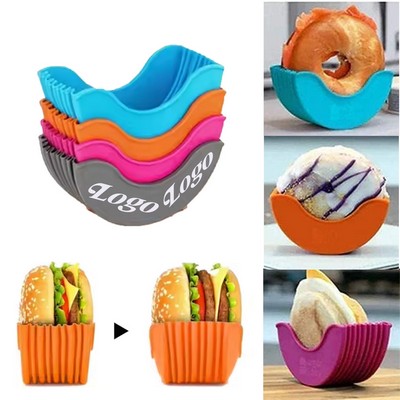 Retractable Silicone Burger Fixing Tray