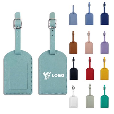 PU Leather Luggage Tag
