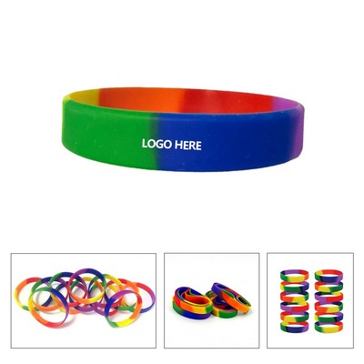 Colorful promotional wristbands