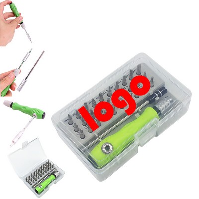 32-Piece Precision Screwdriver Kit